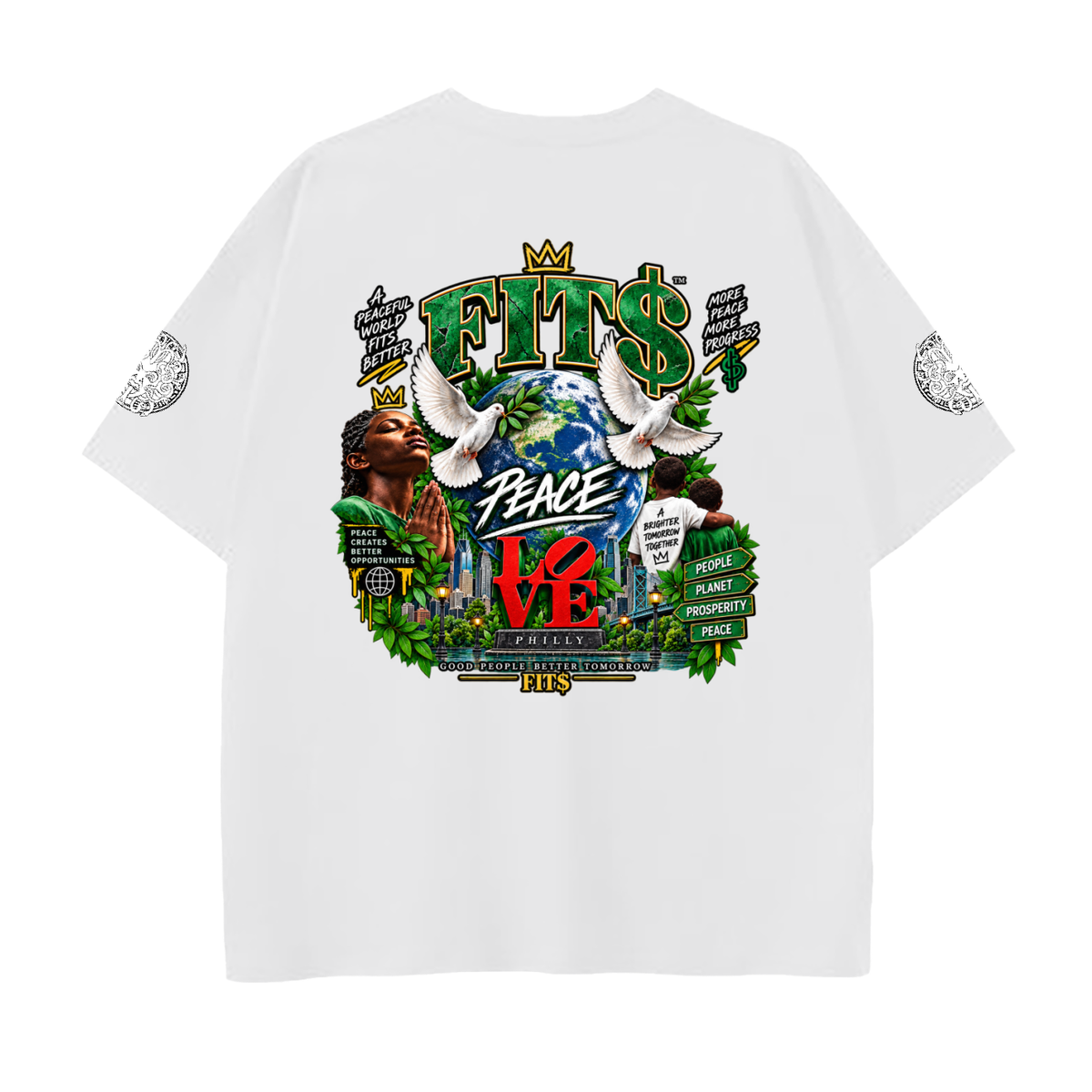 FIT$ Men's Peace & Unity T-shirt