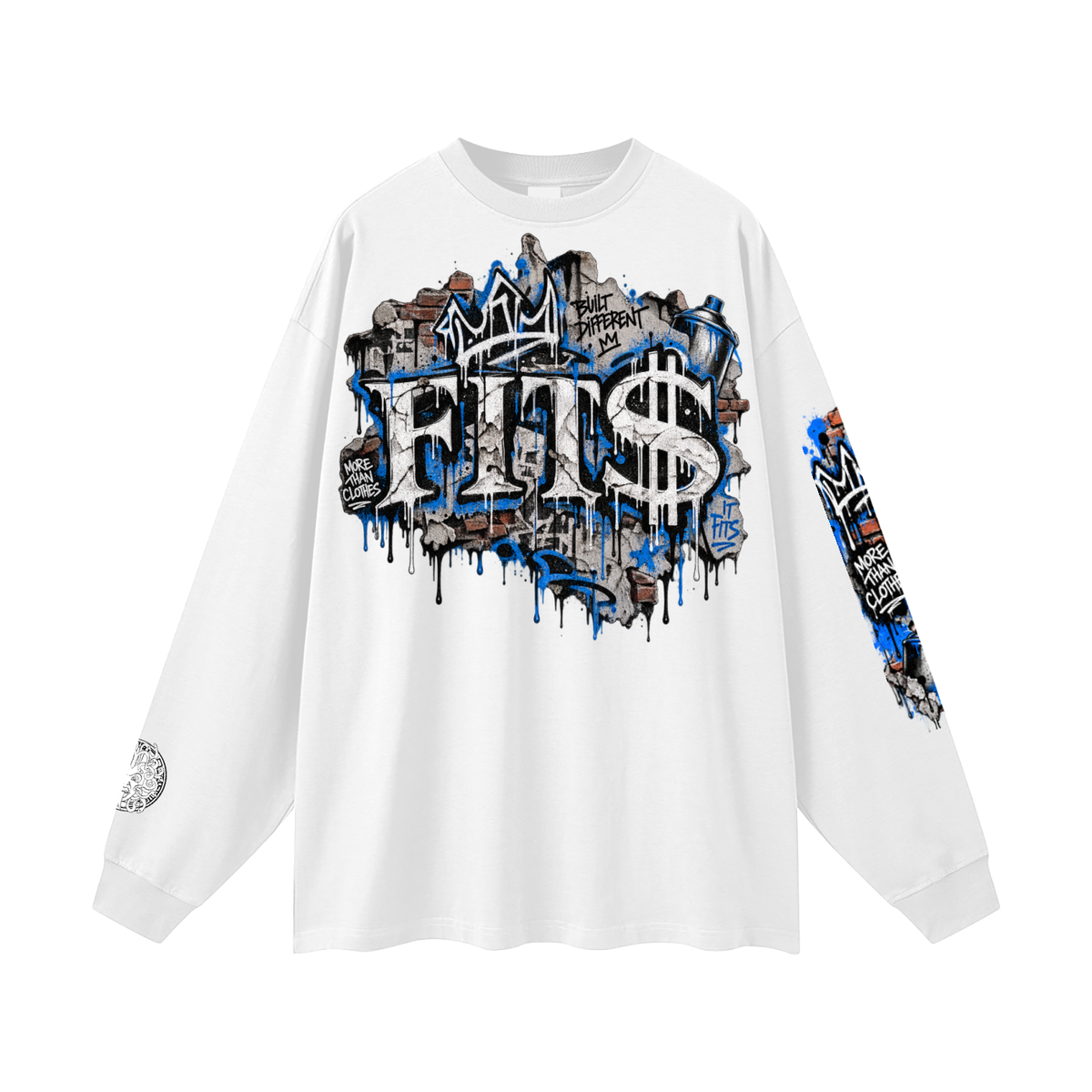 FIT$ Concrete Crown Oversized Long Sleeve