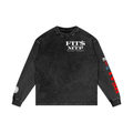 FIT$ LOVE & HEAL Acid Washed Oversize Long Sleeve