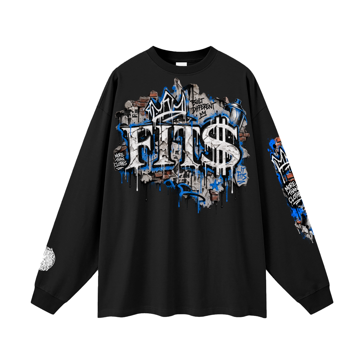 FIT$ Concrete Crown Oversized Long Sleeve