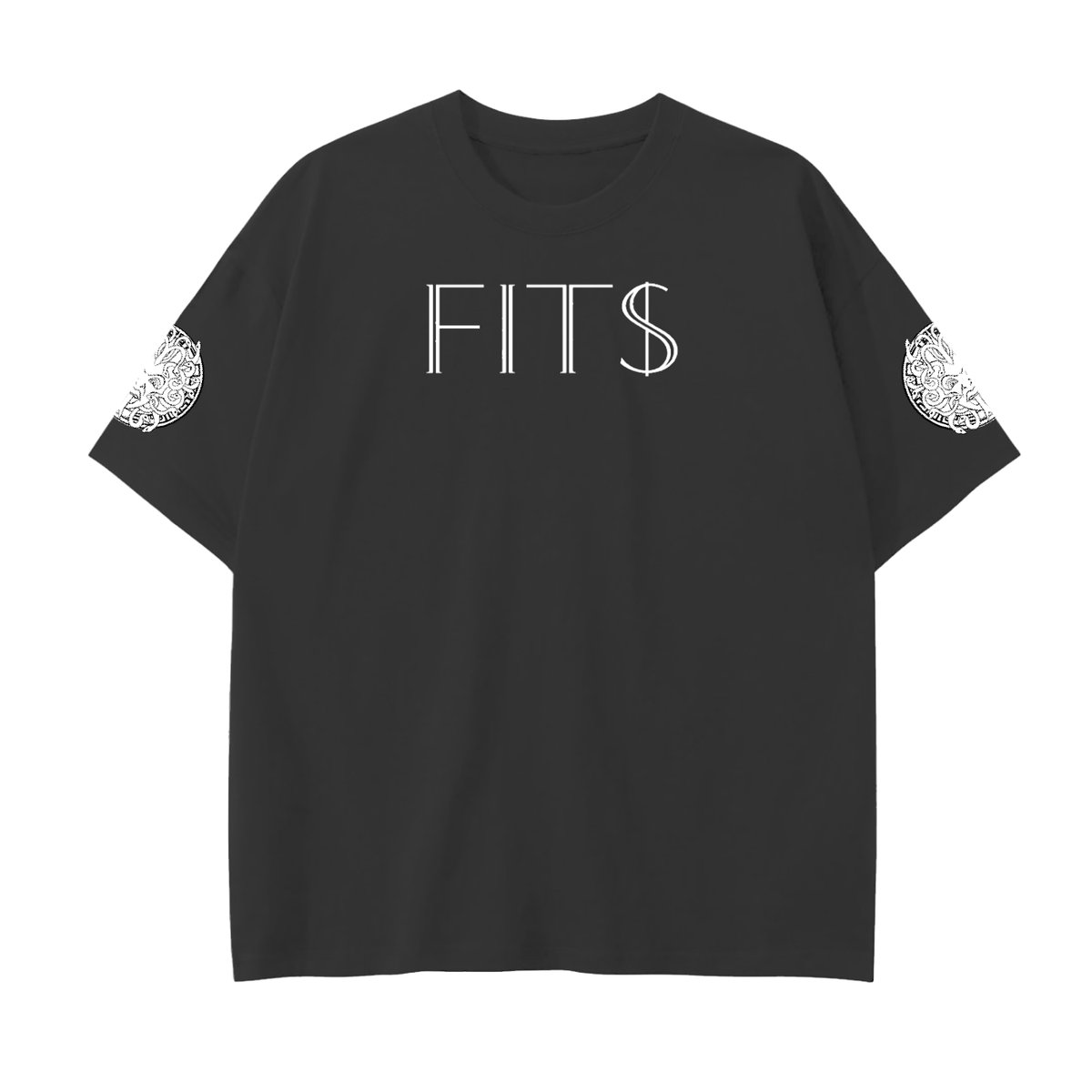FIT$ Unisex Signature Black T-shirt